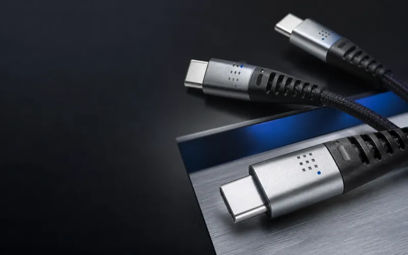 Long Charge USB-C cable concept; final product may differ